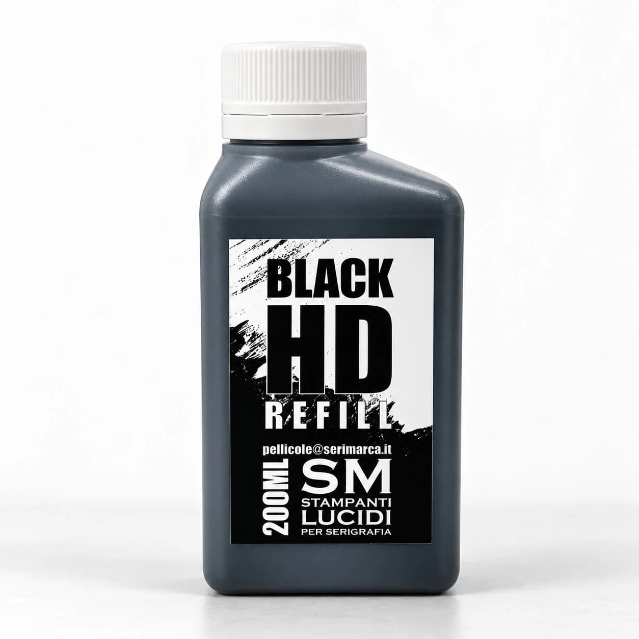 Flacone di inchiostro Black HD Refill SM da 200 ml